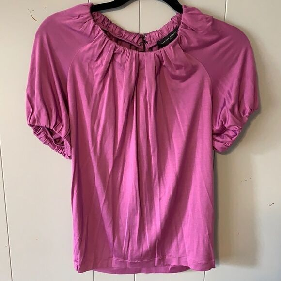 Banana Republic Silk Purple Top Size Small - Picture 1 of 5